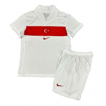 Turchia Maglia Gara Casa Repliche Europei 2024 Bambino